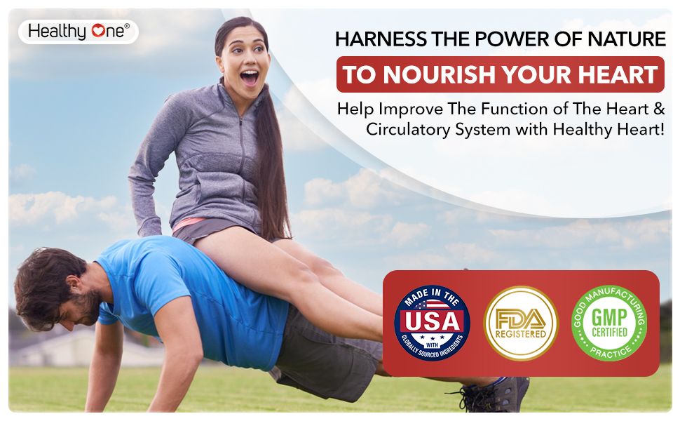 Healthy Heart - Blood Pressure, Cholesterol and Cardiovascular Supplement