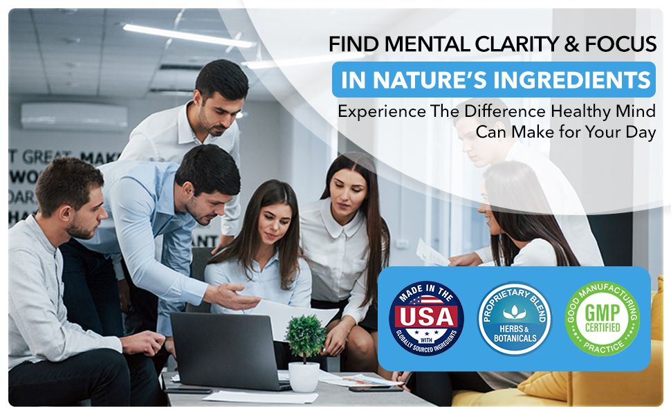 Healthy Mind: Stay Sharp. Think Clear. Feel Calm. Maintain Focus!
