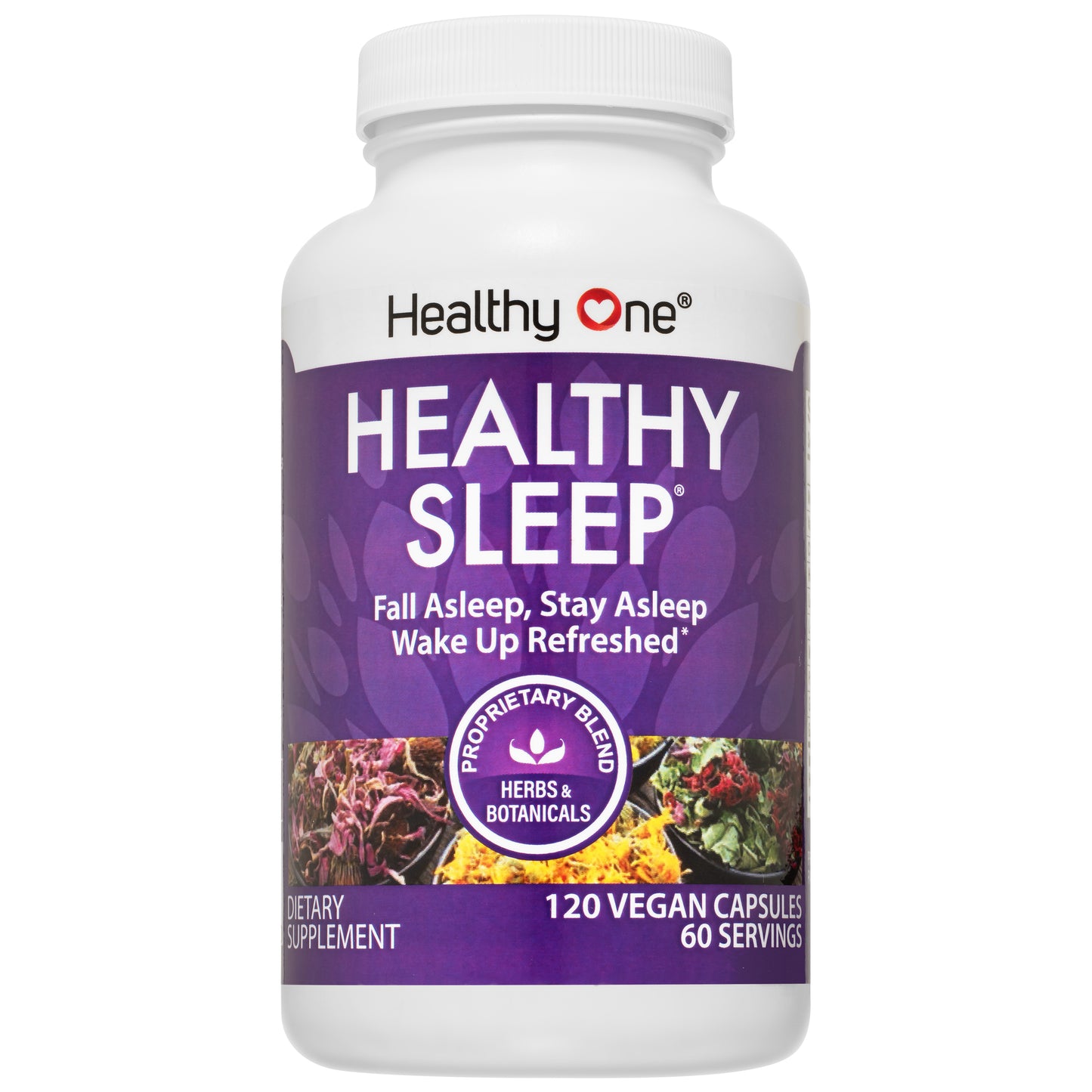 Healthy Sleep - Natural Sleep Aid - Fall Asleep, Stay Asleep, Wake Up Refreshed.