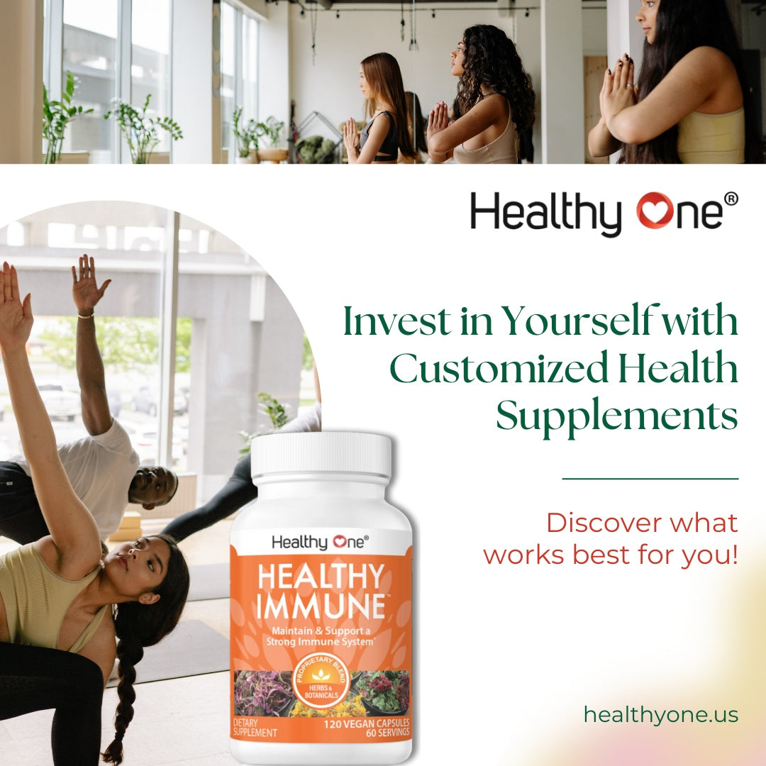Healthy Immune: Supports Immune System Fights Colds & Flus!