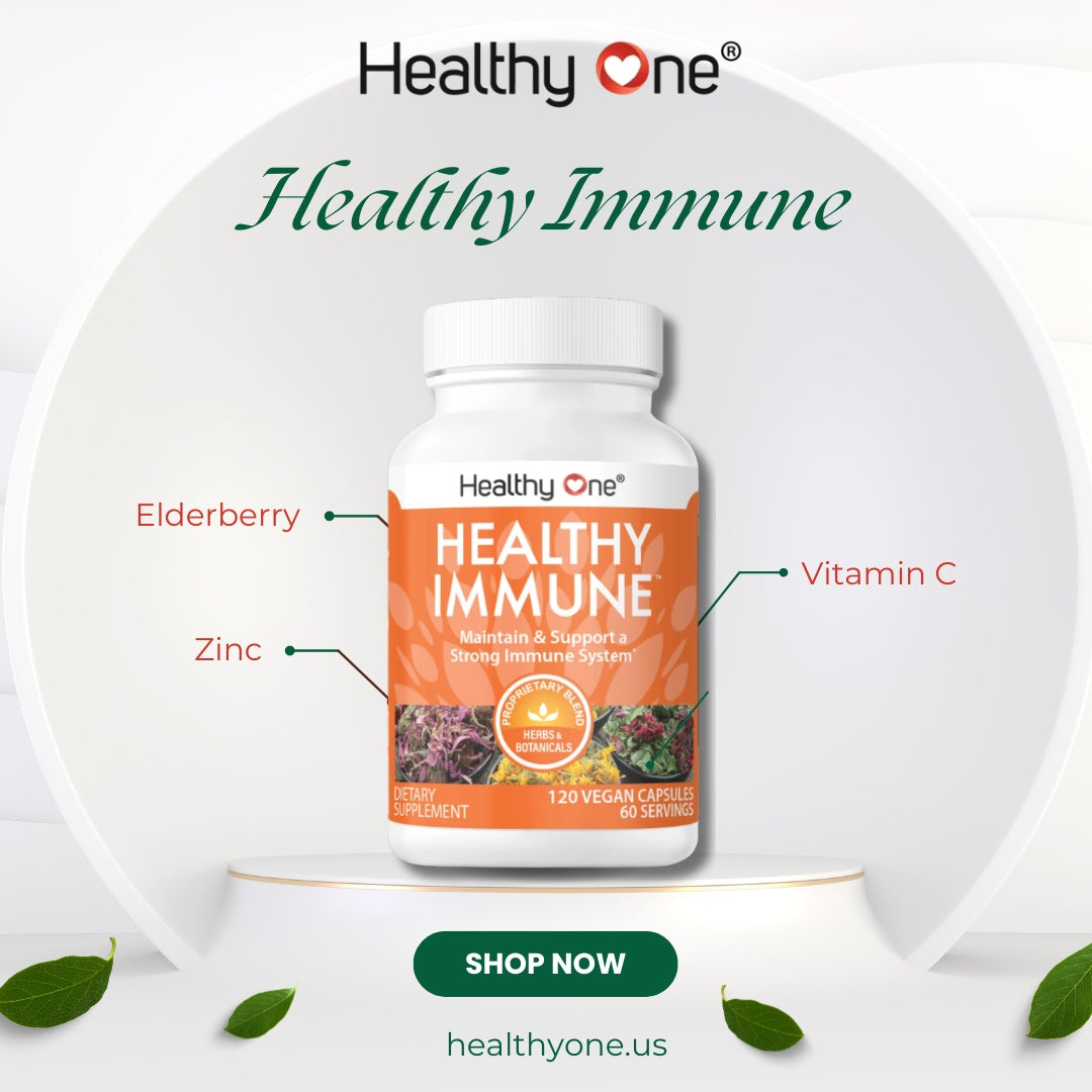 Healthy Immune: Supports Immune System Fights Colds & Flus!