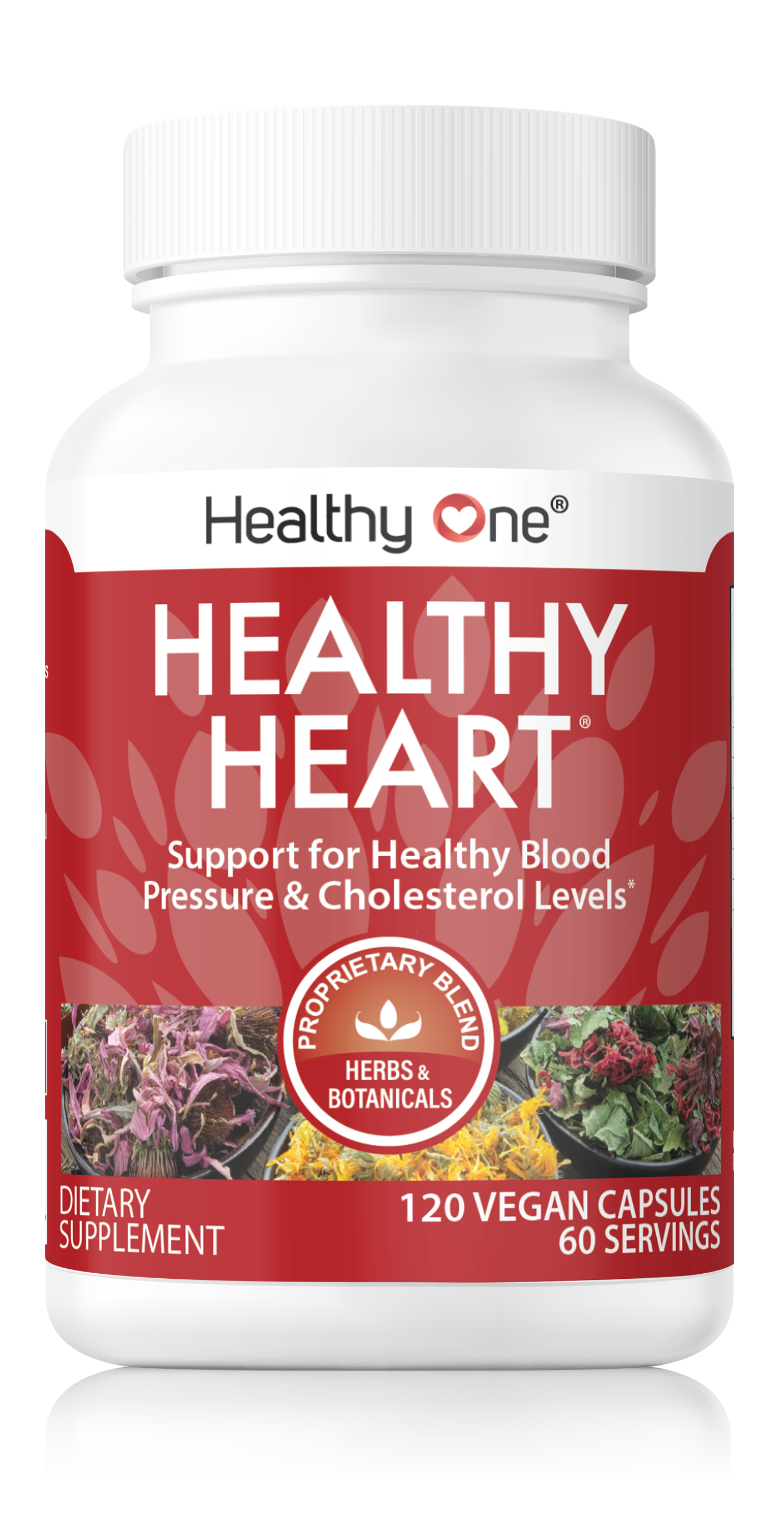 Healthy Heart - Blood Pressure, Cholesterol and Cardiovascular Supplement