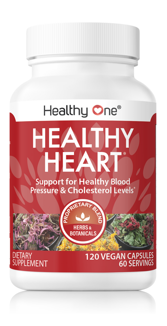 Healthy Heart - Blood Pressure, Cholesterol and Cardiovascular Supplement