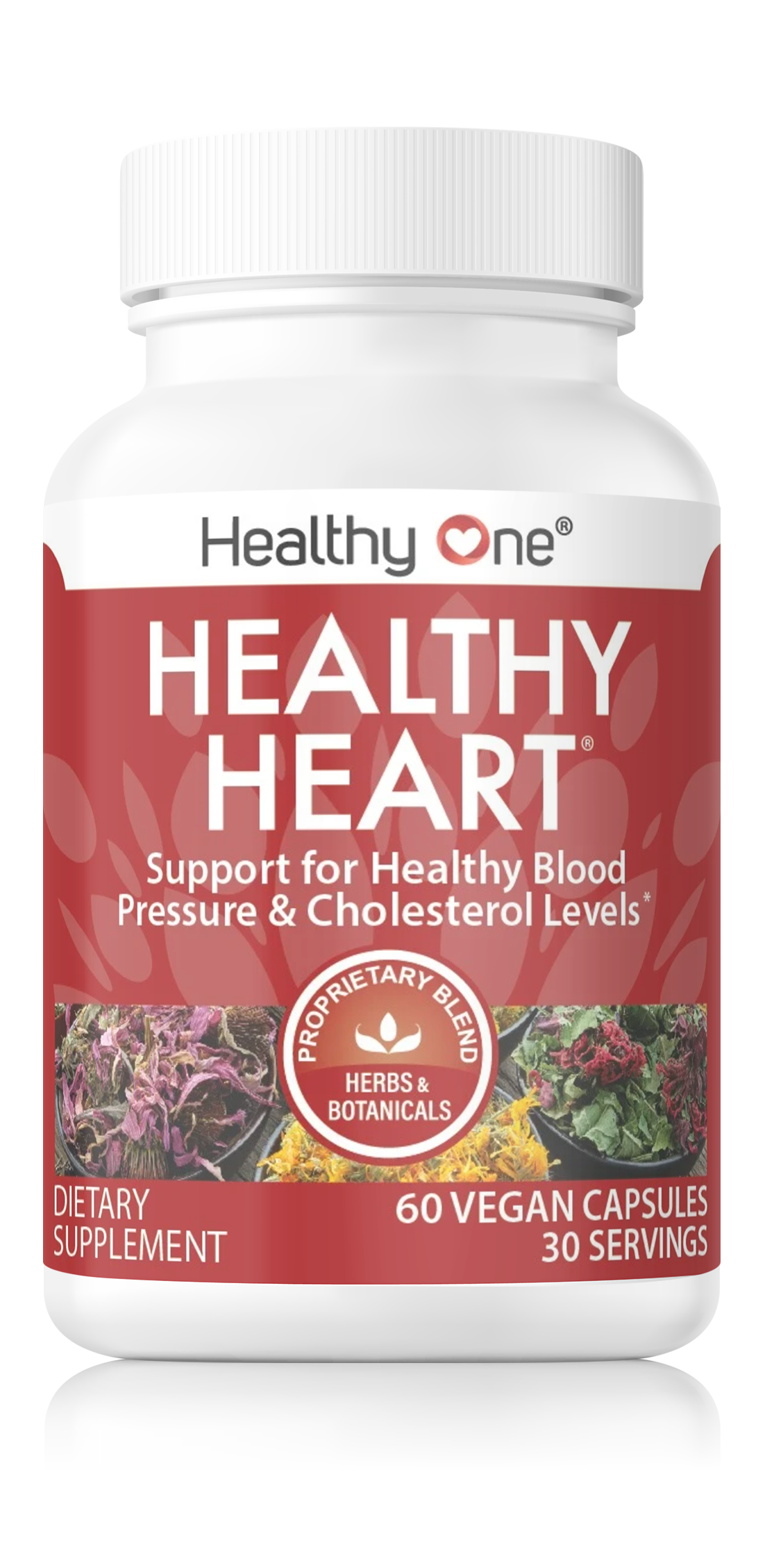 Healthy Heart - Blood Pressure, Cholesterol and Cardiovascular Supplement