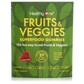 Healthy Fruits and Veggies -SUPERFOOD GUMMIES - Zero Sugar - Real Fruits & Veggies - Great Berry Taste!