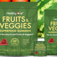 Healthy Fruits and Veggies -SUPERFOOD GUMMIES - Zero Sugar - Real Fruits & Veggies - Great Berry Taste!