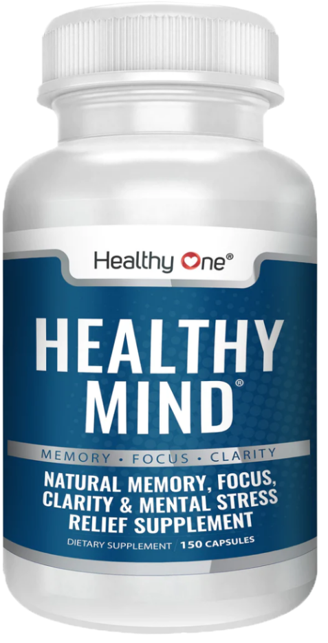 Healthy Mind - Memory - Focus - Clarity - Brain Nootropic Supplement